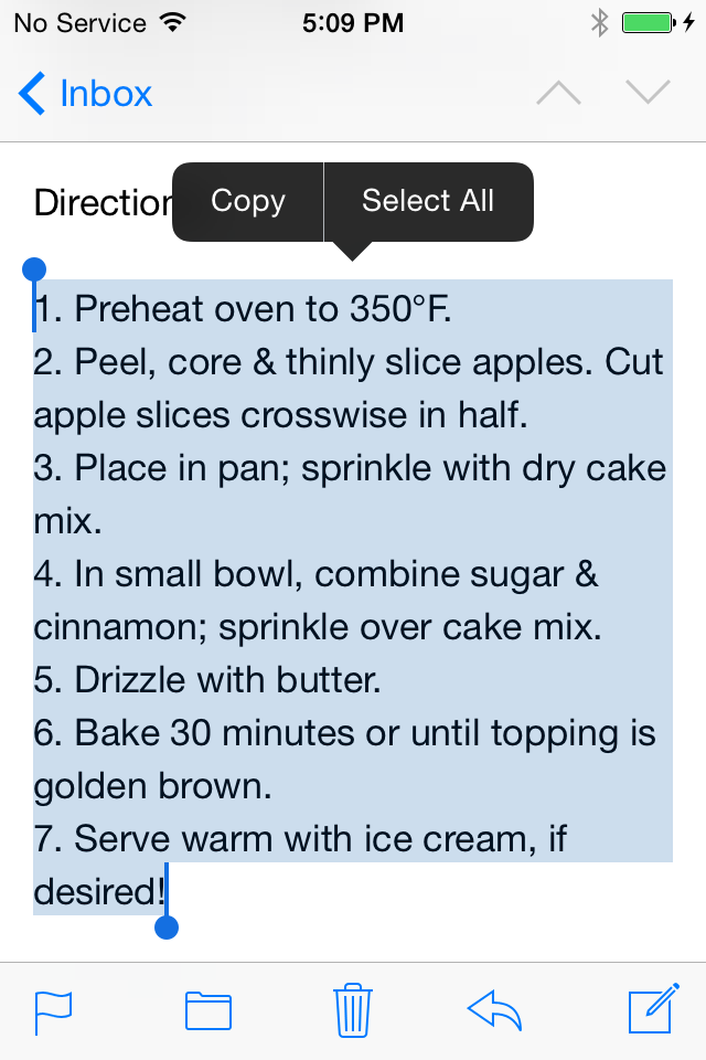 Copying And Pasting Recipes Into Anylist Anylist Help 9313